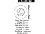 Centric Disc Brake Rotor 121.33120 Centric Disc Brake Rotor 121.33120
