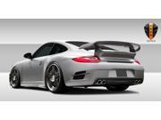 2009 2011 Porsche 997 C4 C4S Turbo Eros Version 2 Rear Bumper 2 Pieces will require modifications to the exhaust on Turbo Models 107718