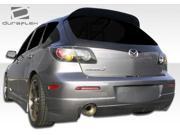 2004-2009 Mazda3 HB Duraflex Trinity Rear Bumper 105562 2004-2009 Mazda3 HB Duraflex Trinity Rear Bumper 105562