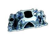Professional Products Super Hurricane Intake Manifold; 3000 7500 RPM Range; Not Legal For Sale Use On Pollution Controlled Vehicles; EFI Version; Polished Finis