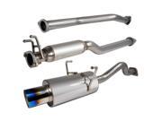 Spec D Tuning 2.5 Inch Inlet N1 Style Catback Exhaust With Burnt Tip 2 Or 4 Door MFCAT2 CV01T SD