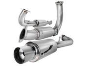 Spec D Tuning 3 Inch Inlet N1 Style Catback Exhaust Turbo Model MFCAT3 ELP95T