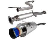 Spec D Tuning 2.5 Inch Inlet N1 Style Catback Exhaust With Burnt Tip MFCAT2 CV923T SD