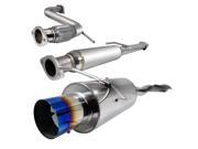 Spec D Tuning 2.5 Inch Inlet N1 Style Catback Exhaust With Burnt Tip MFCAT2 ACD94T SD