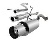 Spec D Tuning 2.5 Inch Inlet N1 Style Catback Exhaust MFCAT2 CV92