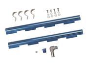 Professional Products Powerflow Basic Fuel Rail Kit; Incl. Fuel Rails Mounting Brackets Hardware; 10604