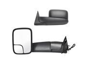 Fit System 98 02 DODGE Ram Pick Up 1500 98 01 2500 3500 98 02 Replacement Mirror Pair 60179 80C CH1322103