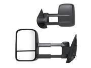 Fit System 07 13 CHEVY Silverado GMC Sierra Replacement Mirror Pair 62077 78G GM1322107 20862095 20862094