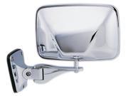 Fit System 5 1 2 X 8 1 2 Lo Mount One Point Mount Chrome Universal Truck Mirror Each H3511