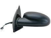 Fit System black non foldaway Driver Side Power replacement mirror 62606G GM1320200 21112690