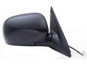 Fit System black PTM cover foldaway Passenger Side Heated Power replacement mirror 71521U SU1321119 91029SC470