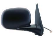 Fit System black foldaway Passenger Side Power replacement mirror 60075C CH1321195 55346948AD
