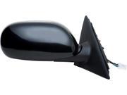 Fit System black PTM foldaway Passenger Side Heated Power replacement mirror 68569N IN1321104 K6301AM705