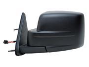Fit System textured black foldaway code GT9 Driver Side Power replacement mirror 60586C CH1320277 55157189AI