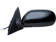 Fit System black PTM foldaway Driver Side Power replacement mirror 68572N IN1320105 K6302AM605