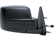 Fit System textured black foldaway code GTS Passenger Side Heated Power replacement mirror 60587C CH1321278 55157190AJ
