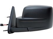 Fit System textured black foldaway code GTS Driver Side Heated Power replacement mirror 60588C CH1320278 55157191AJ