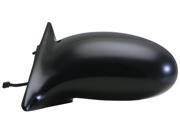 Fit System black non foldaway Driver Side Power replacement mirror 62666G GM1320257 22724872
