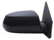 Fit System black PTM cover chrome lens foldaway Passenger Side Heated Power replacement mirror 75527K KI1321139 876201G710