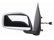 Fit System chrome foldaway Passenger Side Power replacement mirror 68033N NI1321170 96301EA015