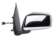 Fit System chrome foldaway Driver Side Power replacement mirror 68034N NI1320170 96302EA015