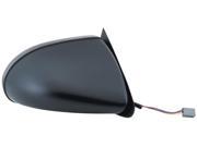 Fit System black textured non foldaway Passenger Side Power replacement mirror 61525F FO1321133 E9WY17682A
