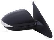 Fit System black PTM cover w o BSDS foldaway Passenger Side Heated Power replacement mirror 66583M MA1321159 BBM66912ZN
