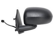 Fit System black foldaway Driver Side Power replacement mirror 60134C CH1320263 5115043AG; 5115043AI