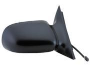 Fit System black non foldaway Passenger Side Power replacement mirror 62557G GM1321162 22605942