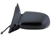 Fit System black non foldaway Driver Side Power replacement mirror 62558G GM1320162 22605943