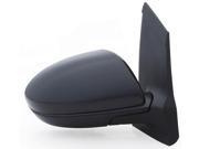 Fit System black PTM cover foldaway Passenger Side Power replacement mirror 66587M MA1321171 DR616912ZB