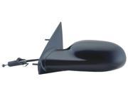 Fit System black non foldaway Driver Side Manual Remote replacement mirror 62622G GM1320236 21019867