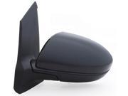 Fit System black PTM cover foldaway Driver Side Power replacement mirror 66588M MA1320171 DR616918ZB