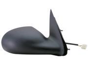 Fit System textured black non foldaway Passenger Side Power replacement mirror 60095C CH1321207 5067132AC