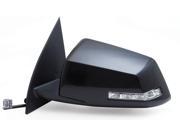 Fit System textured black PTM w turn signal foldaway Driver Side Heated Power replacement mirror 62128G GM1320398 25884997