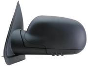 Fit System black foldaway Driver Side Manual replacement mirror 62056G GM1320264 GM1320351 15789780