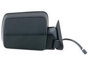 Fit System black spring loaded Passenger Side Power replacement mirror 60025C CH1321123 55075432