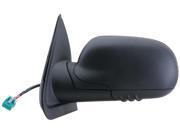 Fit System black foldaway Driver Side Manual replacement mirror 62058G GM1320265 15789782