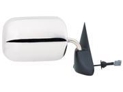 Fit System chrome foldaway Passenger Side Power replacement mirror 60027C CH1321132 55076612