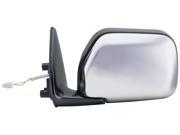 Fit System black chrome foldaway Driver Side Power replacement mirror 70026T TO1320123 8794034030