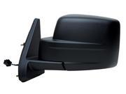 Fit System textured black foldaway Driver Side Power replacement mirror 60154C CH1320282 5155459AG
