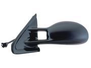 Fit System black non foldaway Driver Side Heated Power replacement mirror 60546C CH1320171 4646309