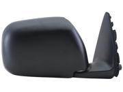 Fit System black chrome foldaway Passenger Side Manual replacement mirror 70027T TO1321124 879100W030