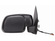 Fit System black foldaway Passenger Side Power replacement mirror 61157F FO1321309 7C3Z17682HA