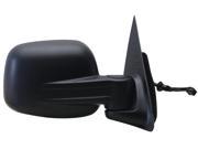 Fit System black foldaway Passenger Side Heated Power replacement mirror 60115C CH1321232 55155839AC; 55155842AG