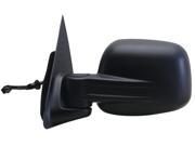 Fit System black foldaway Driver Side Heated Power replacement mirror 60116C CH1320232 55155843AC; 55155843AG