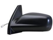 Fit System black Driver Side Power replacement mirror 70590T GM1320308 TO1320207 88973850; 8794002411C0