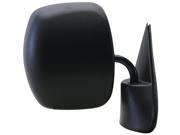 Fit System black foldaway Passenger Side Manual replacement mirror 62065G GM1321225 15721338