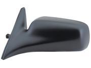 Fit System black non foldaway Driver Side Manual Remote replacement mirror 70534T TO1320125 8794032220