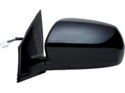 Fit System black PTM foldaway Driver Side Power replacement mirror 68048N NI1320182 96302CB800